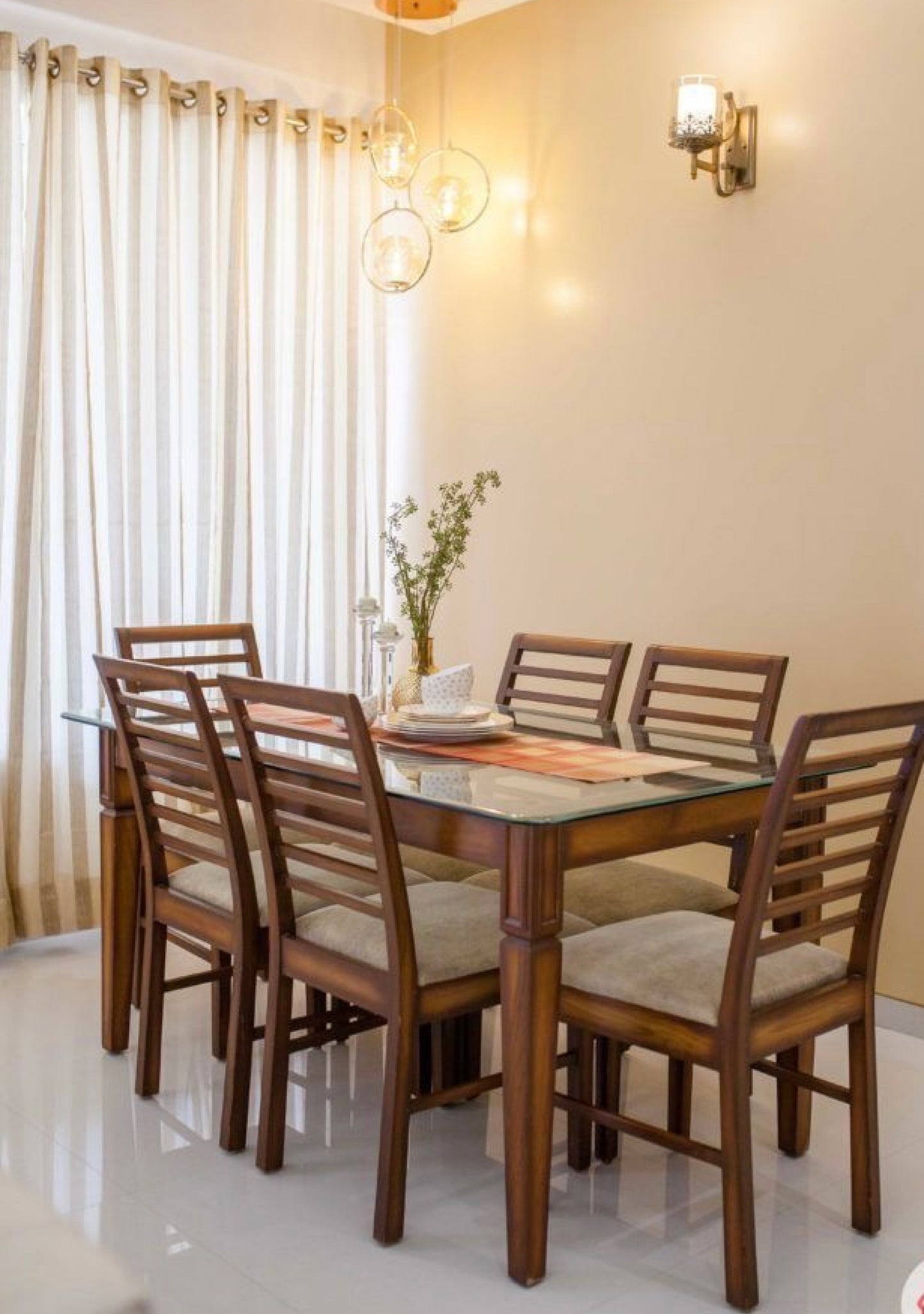 Theo - Wooden Top Dining Table