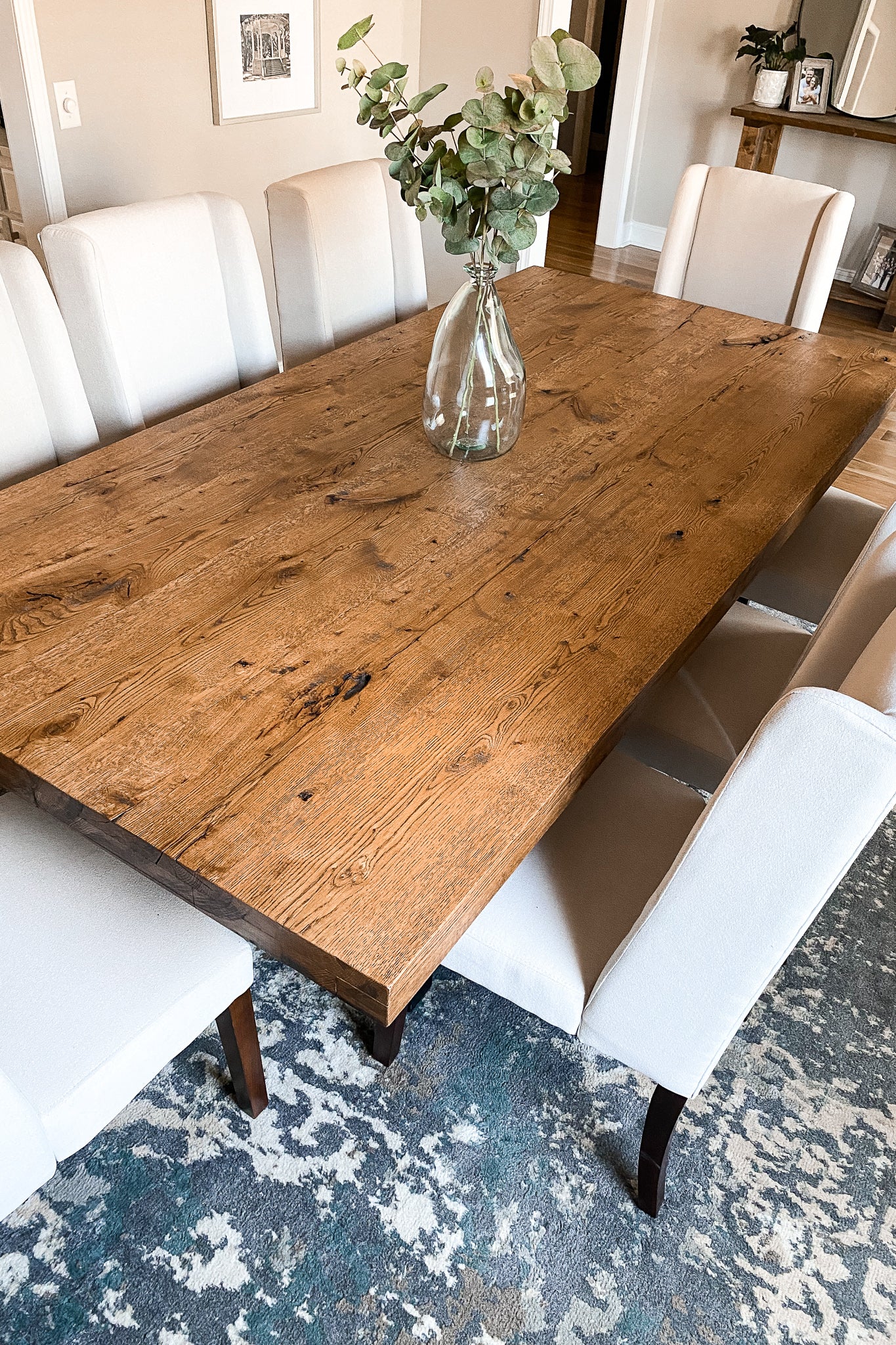 Lyra - Wooden Top Dining Table