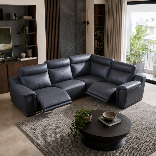 Aurora Recliner complete configuration from an alternate angle