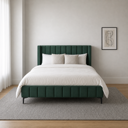 Bea - Bed, complete straight-on bed view