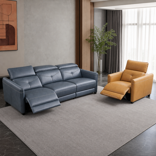 Cascade Recliner complete configuration from an alternate angle