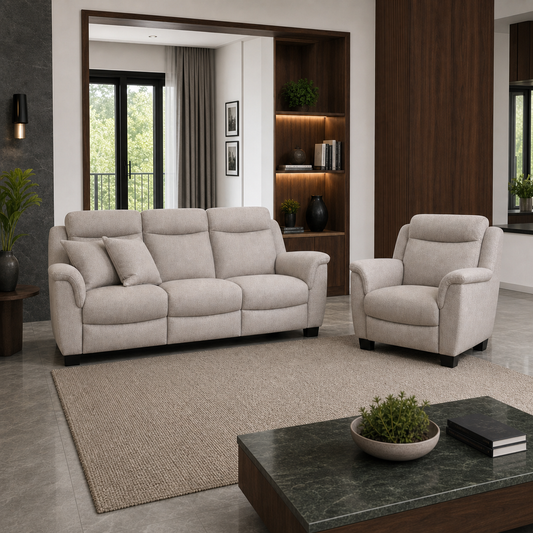 Comet Recliner complete configuration from an alternate angle