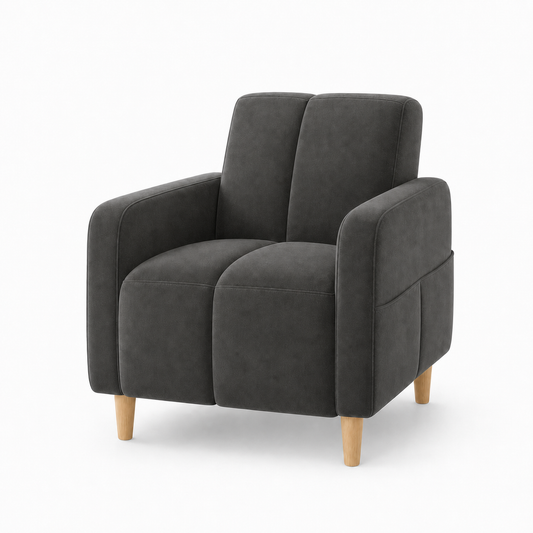 fable-3-2-1-sofa-set 1 seater grey 03 studio