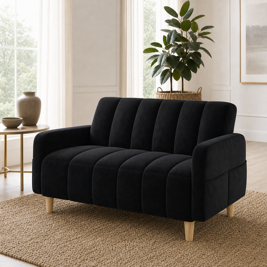 Close view of Fable - 3+2+1 Sofa Set upholstery and construction