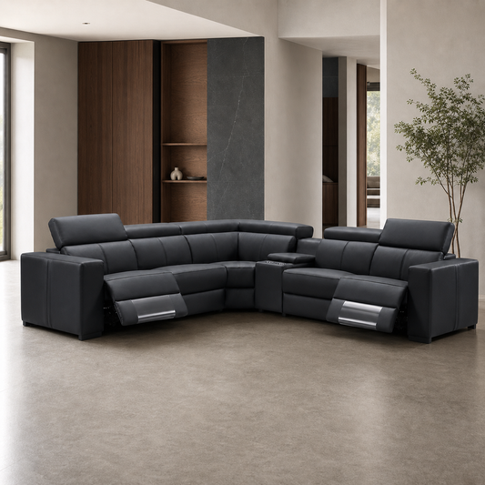 Frigid Recliner upholstery and reclining detail