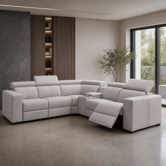 Garnet Recliner complete configuration from an alternate angle