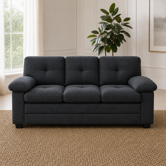 Close view of Glee - 3+2+1 Sofa Set upholstery and construction