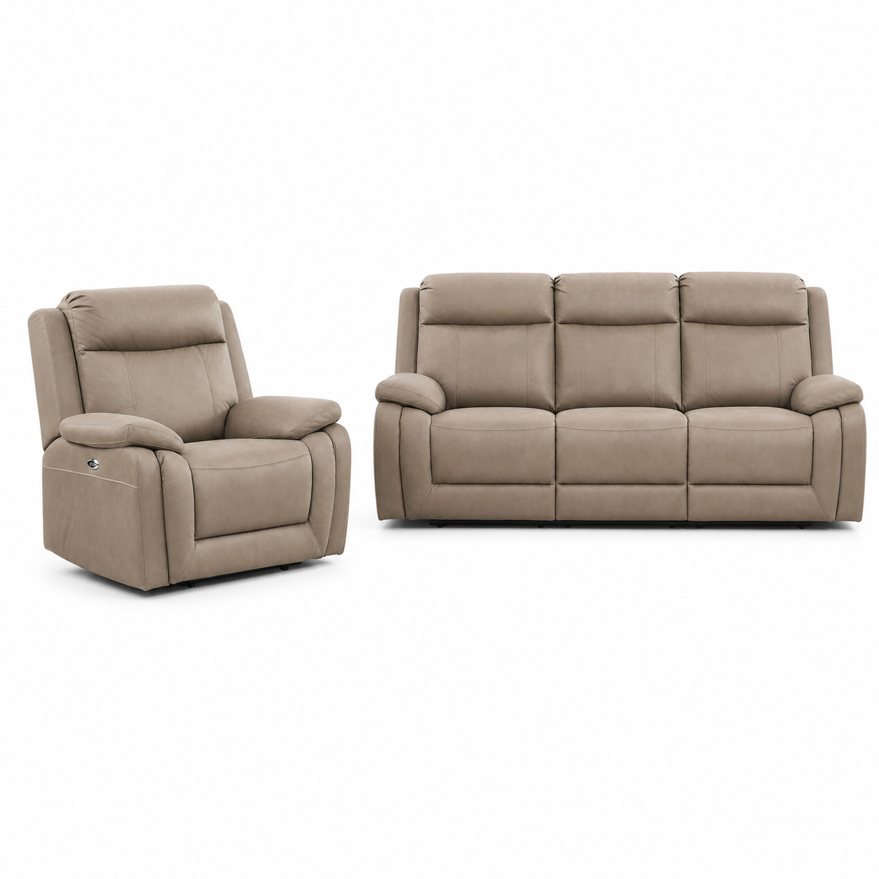 Jasper Recliner complete configuration on a white background