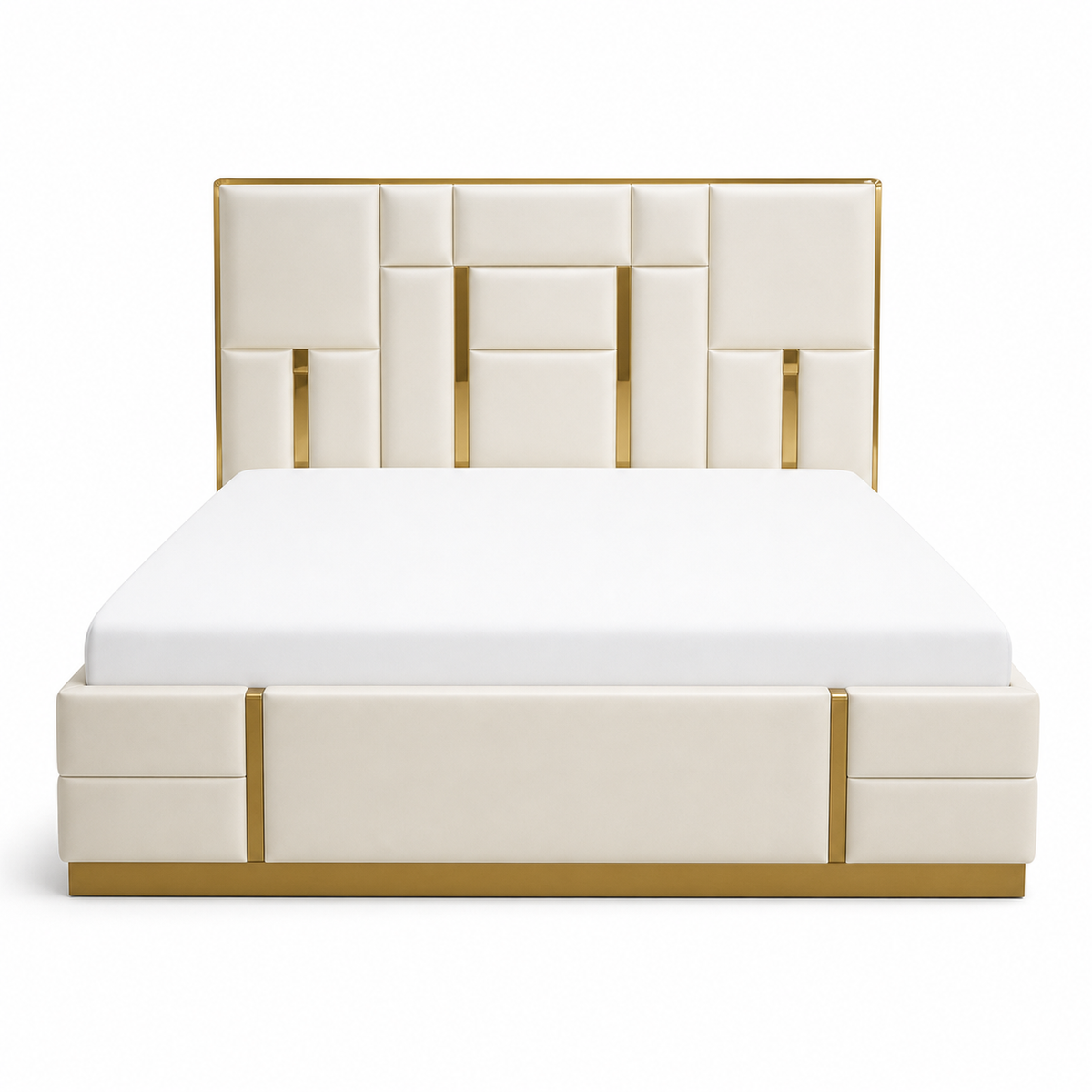 Koa - Bed, complete long-side studio bed view