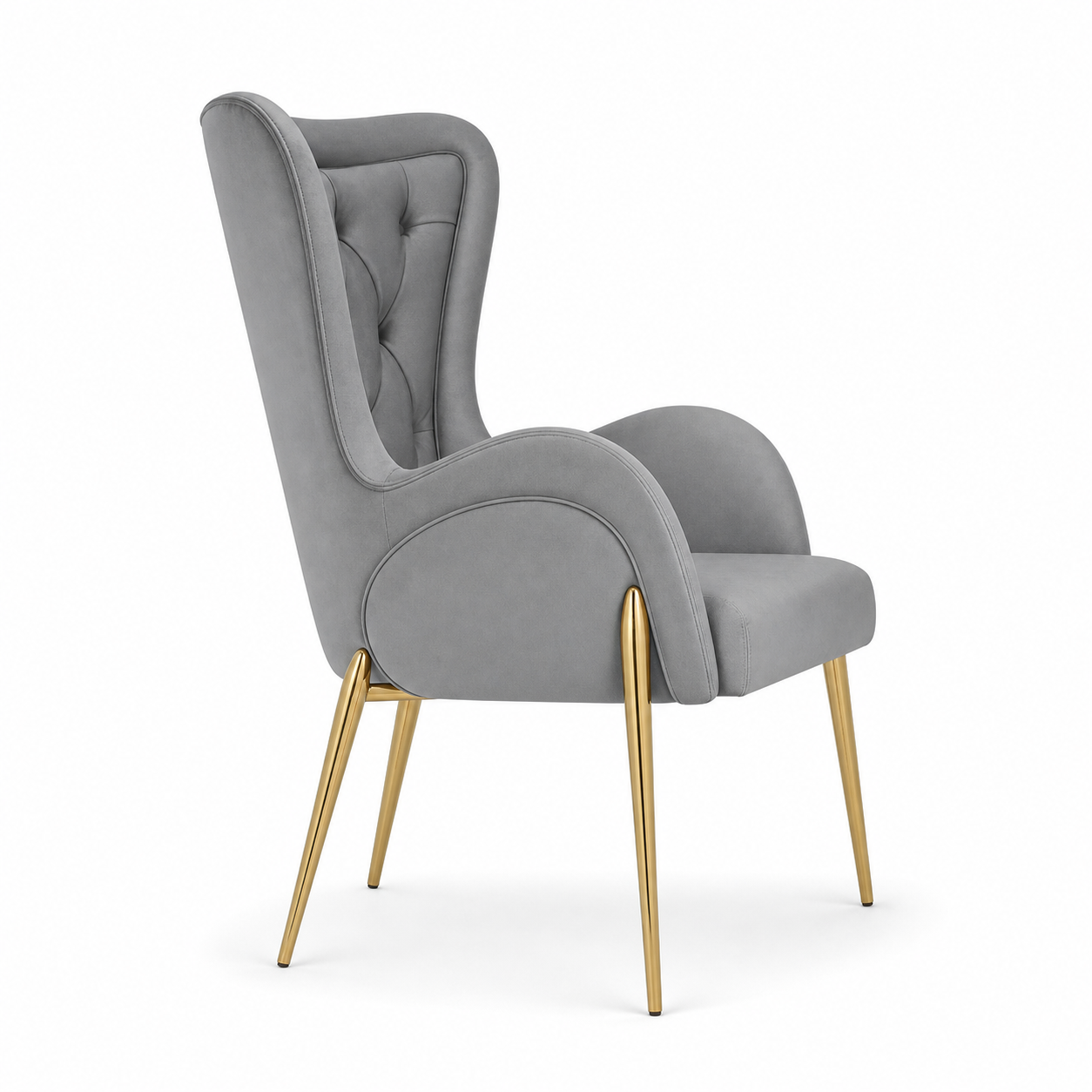 Niko - Chair, side-profile studio view