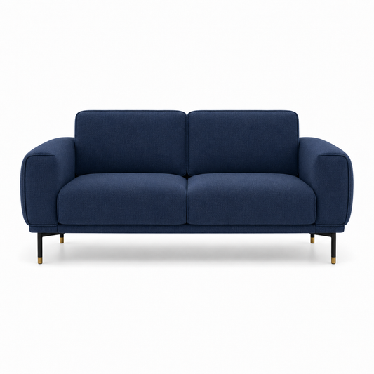Onyx 3+2+1 Sofa Set, 2 seater, blue, studio view