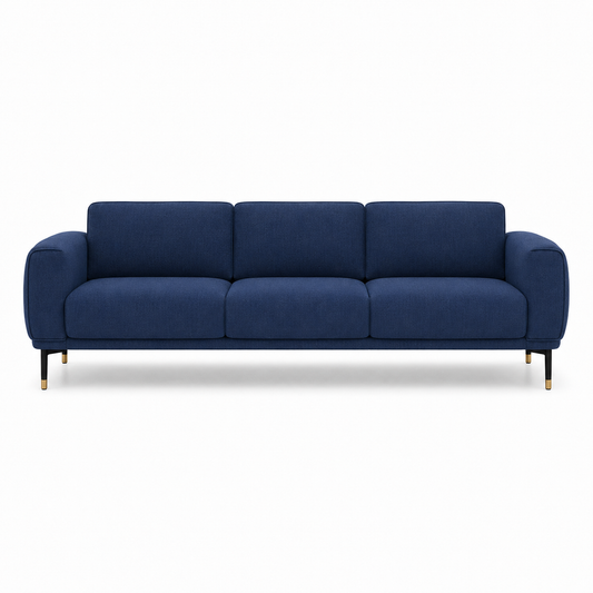 Onyx 3+2+1 Sofa Set, 3 seater, blue, studio view