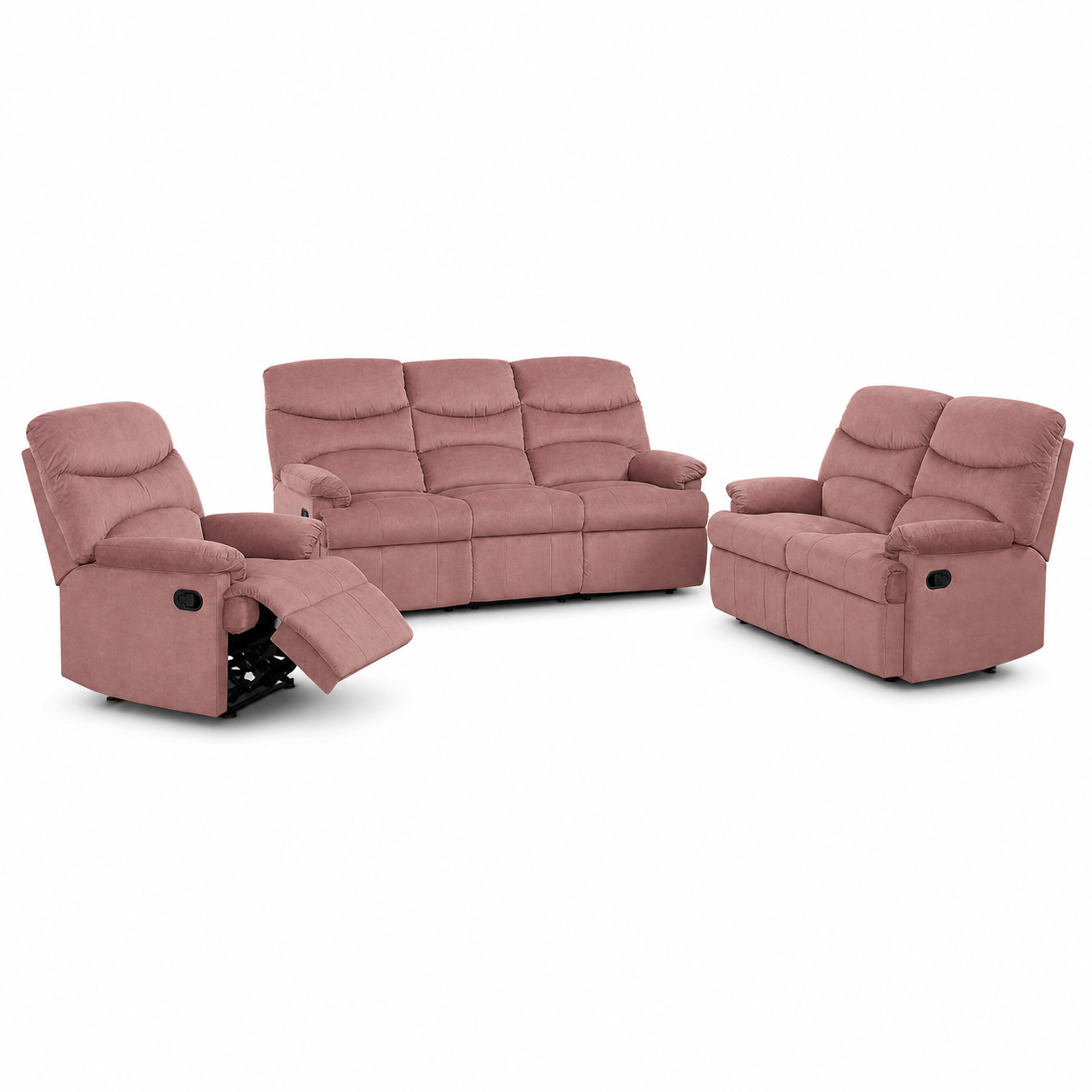 Rhythm Recliner complete configuration on a white background