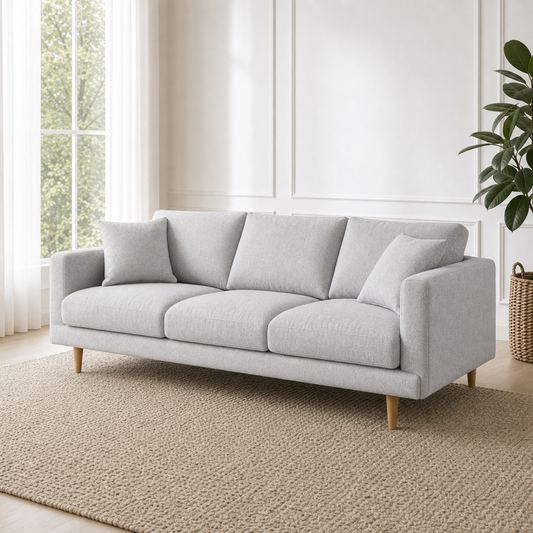Close view of Seren - 3+2+1 Sofa Set upholstery and construction