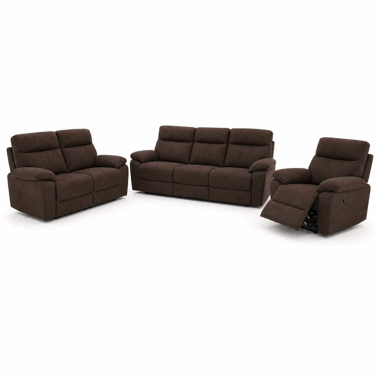 Spire Recliner complete configuration on a white background