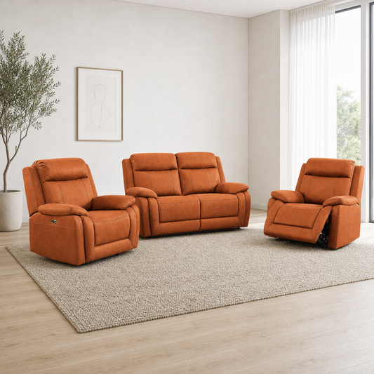 Torrent Recliner complete configuration from an alternate angle