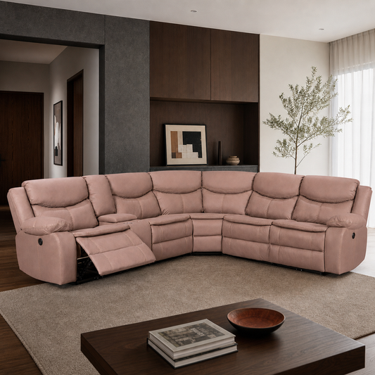 Tranquil Recliner upholstery and reclining detail