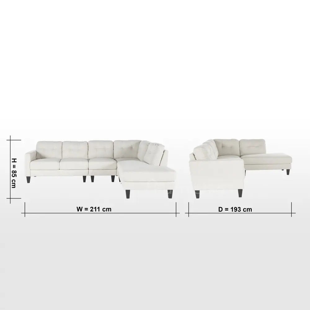 Vivid - L Shape Sectional Sofa