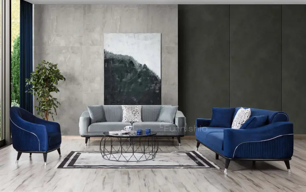 Wisp - 3 + 2 + 1 Sofa Set