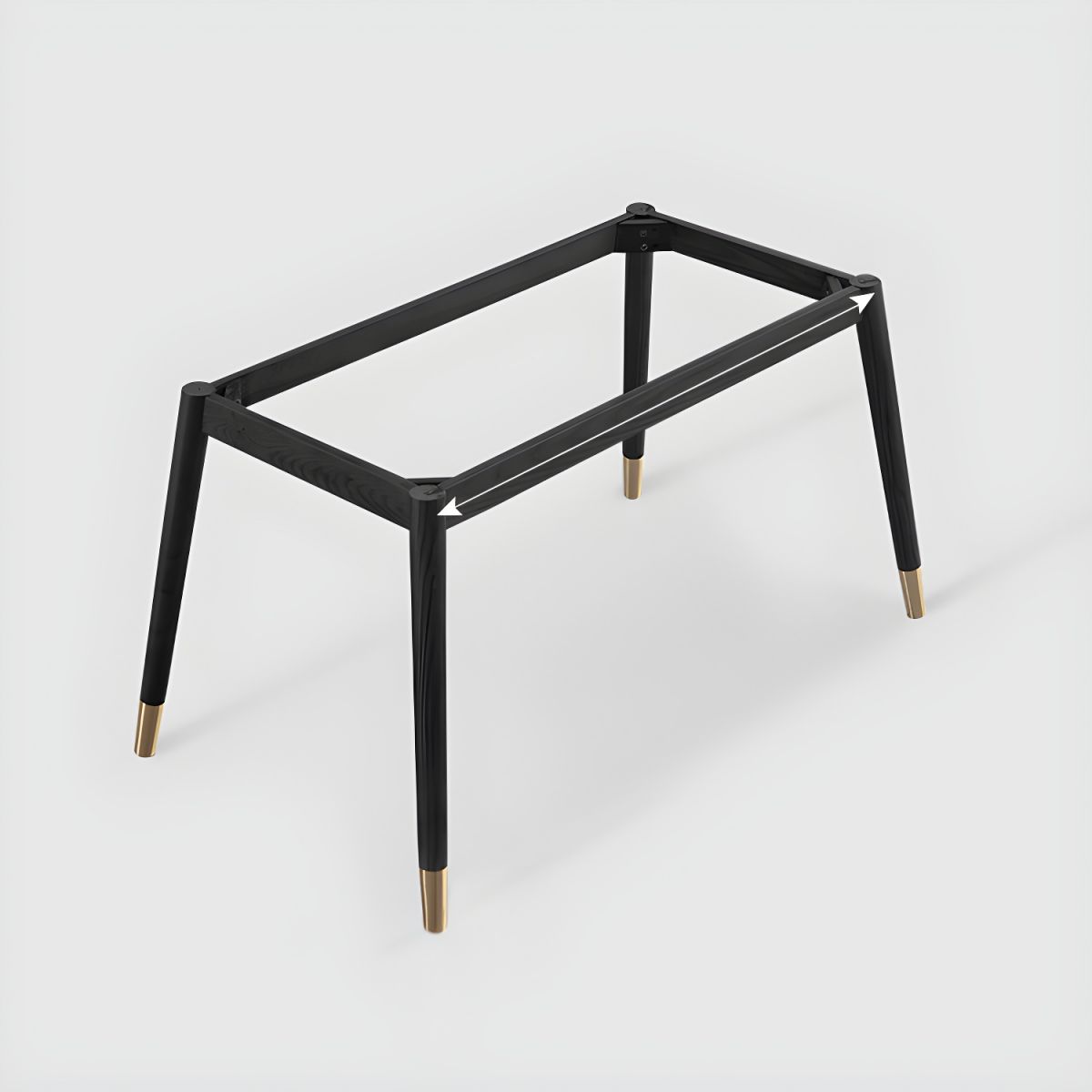 Otto - Dining Table Marble Top - 4/6 Seater