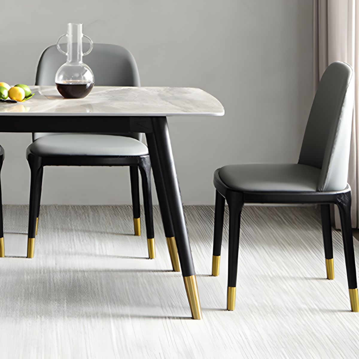 Otto - Dining Table Marble Top - 4/6 Seater