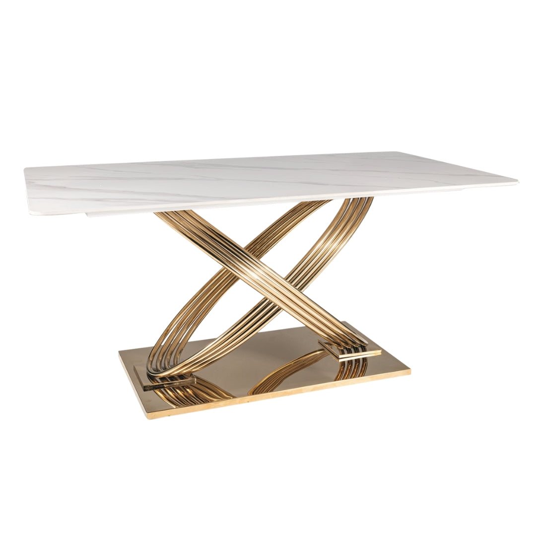 Vera - Dining Table Marble Top