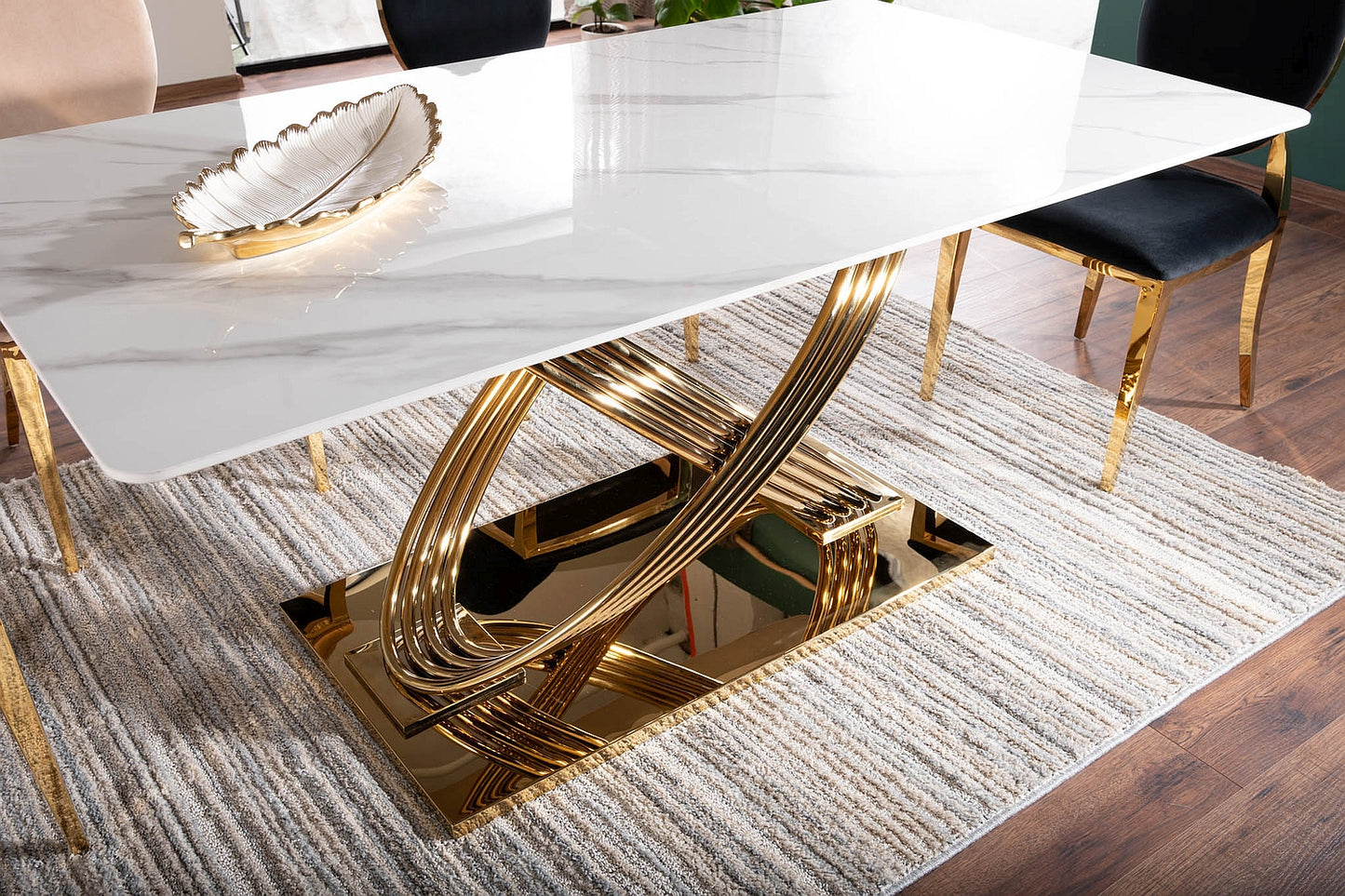 Vera - Dining Table Marble Top
