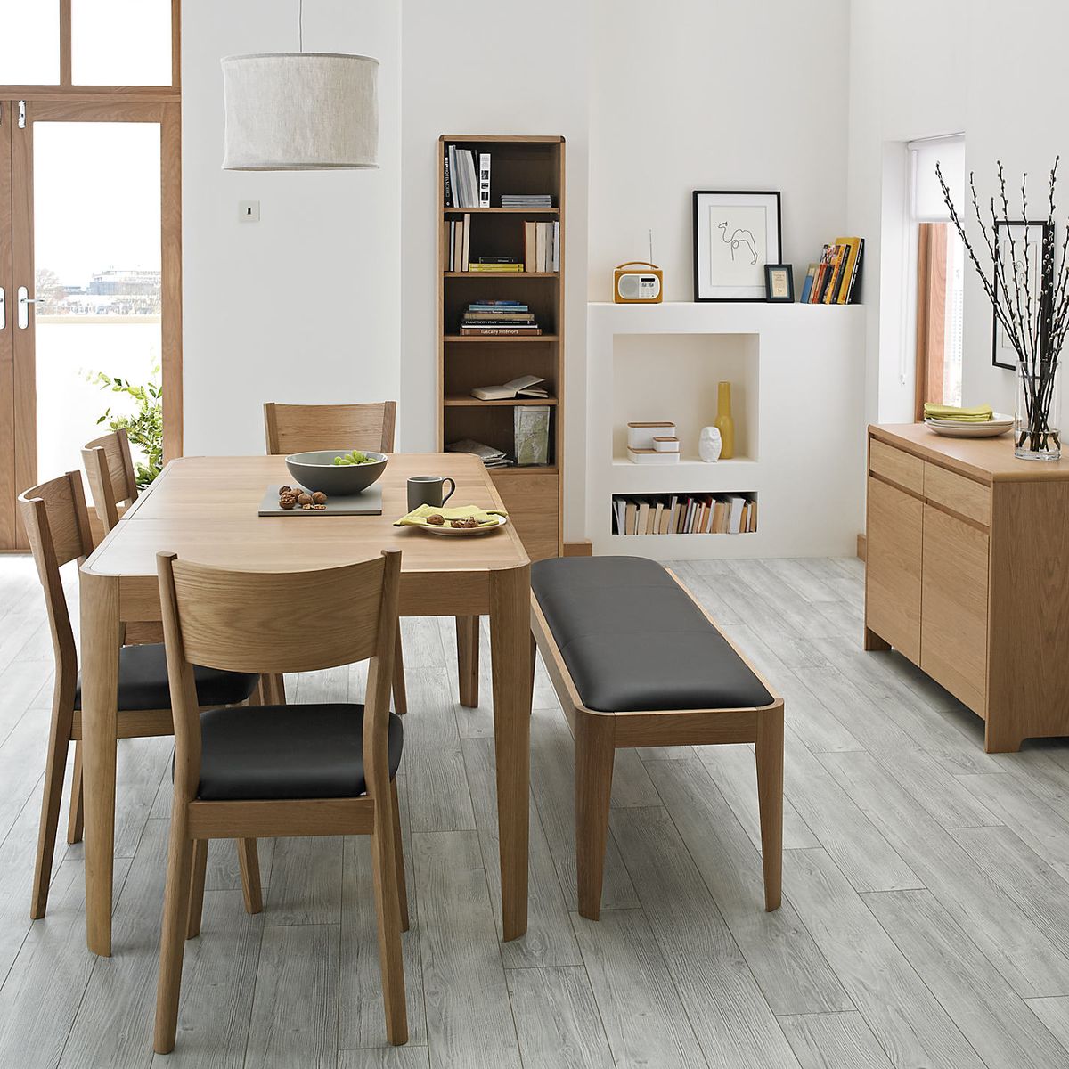 Dune - Wooden Top Dining Table