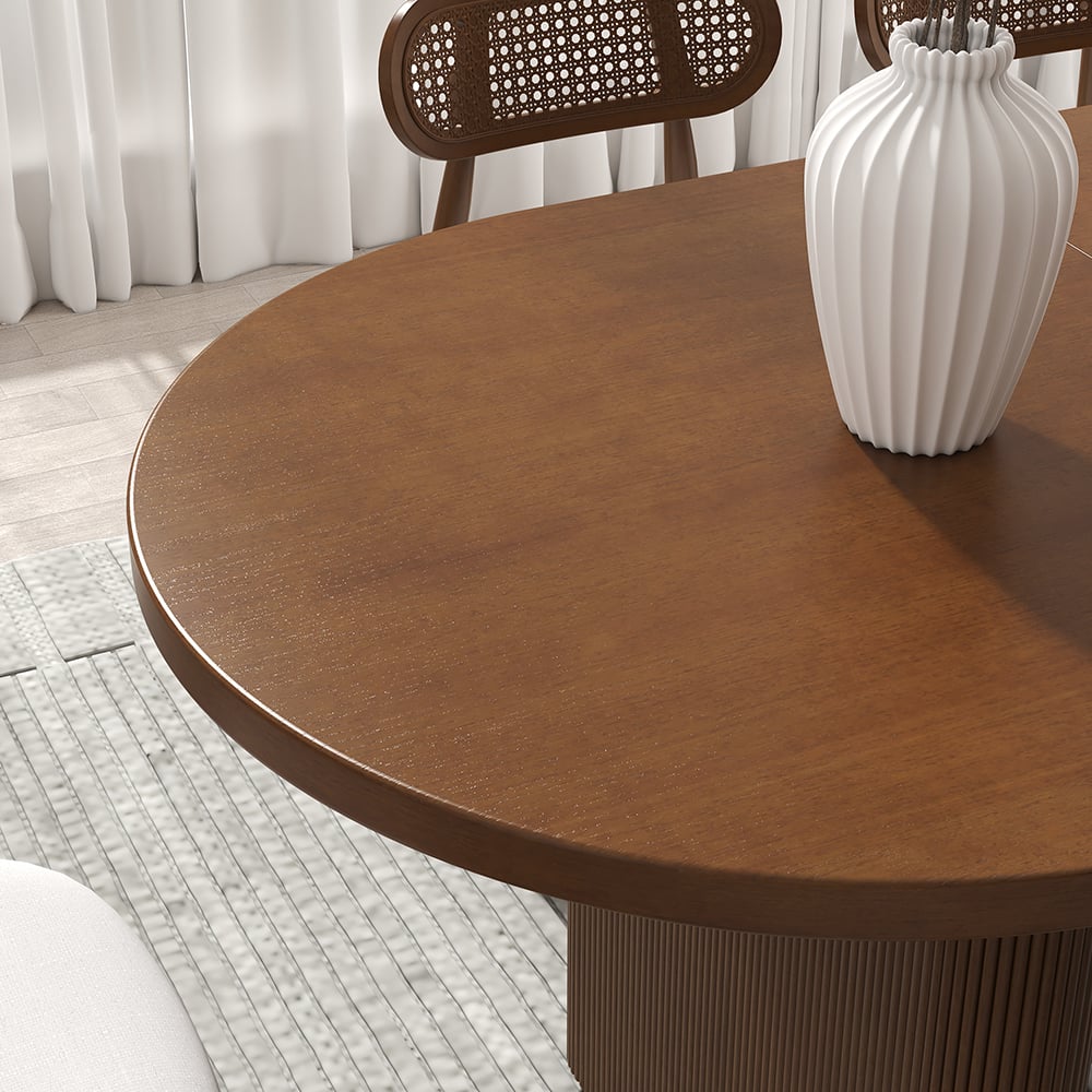 Kian - Wooden Top Dining Table