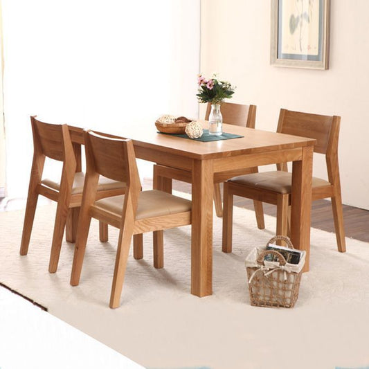 Nila - Wooden Top Dining Table