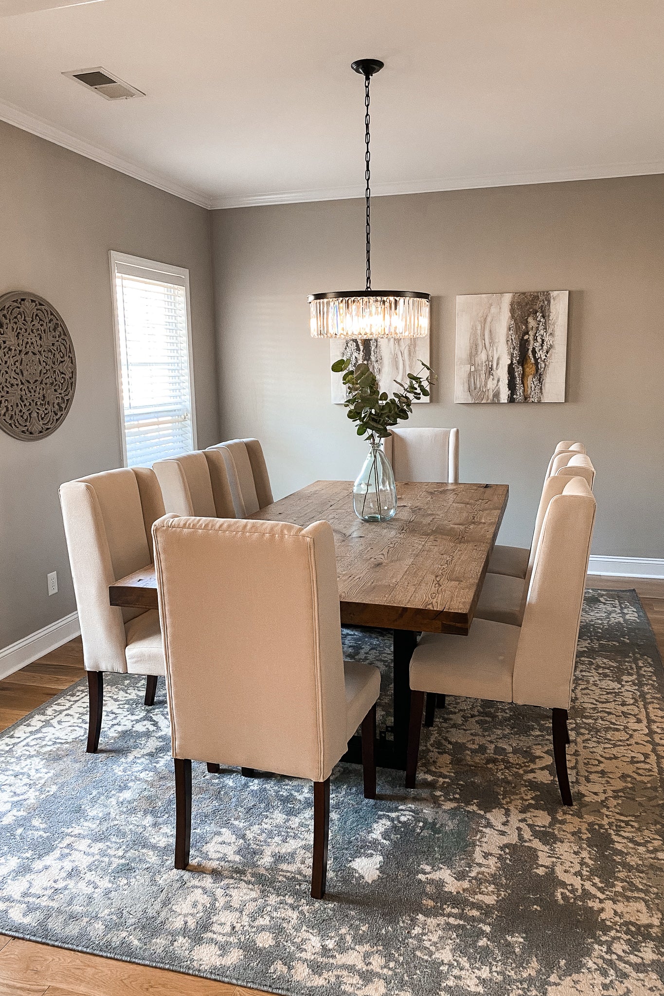 Lyra - Wooden Top Dining Table