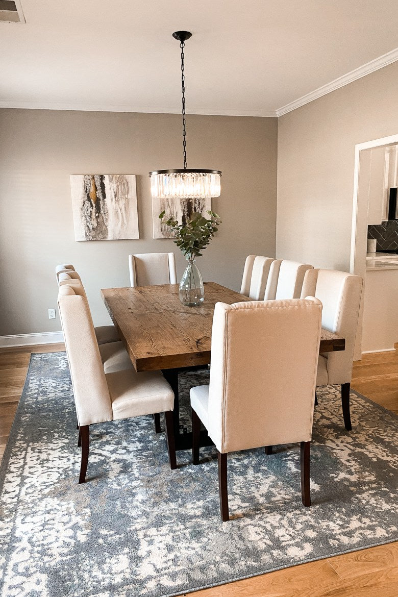 Lyra - Wooden Top Dining Table
