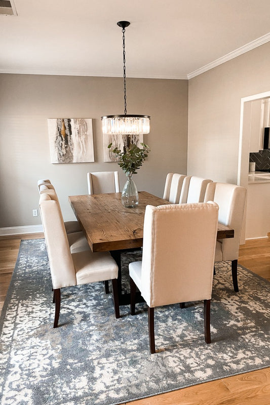 Lyra - Wooden Top Dining Table