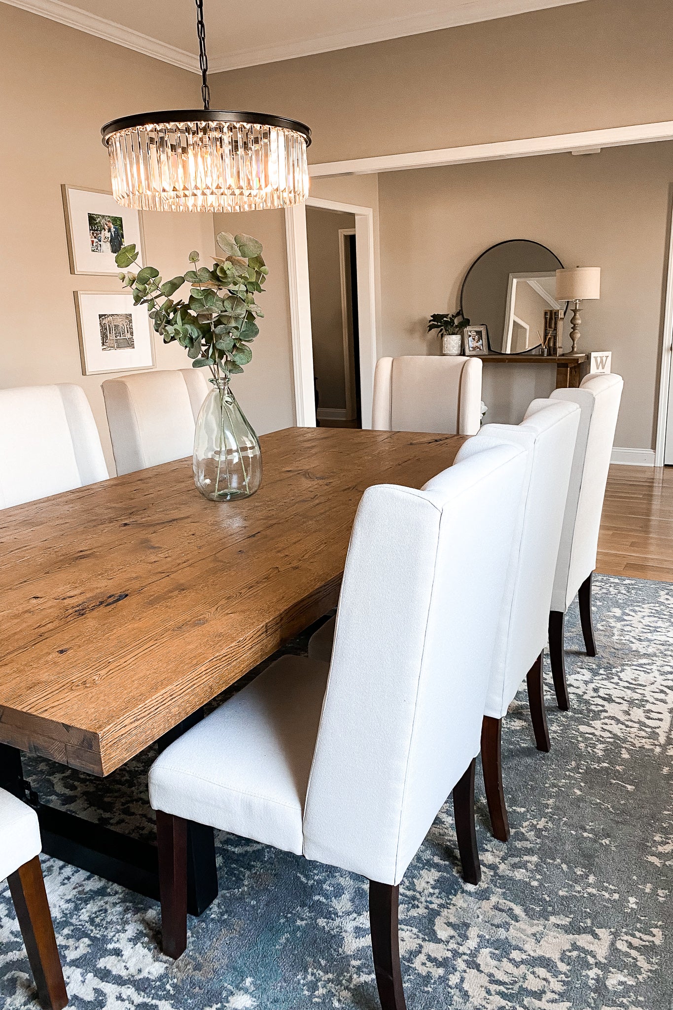 Lyra - Wooden Top Dining Table