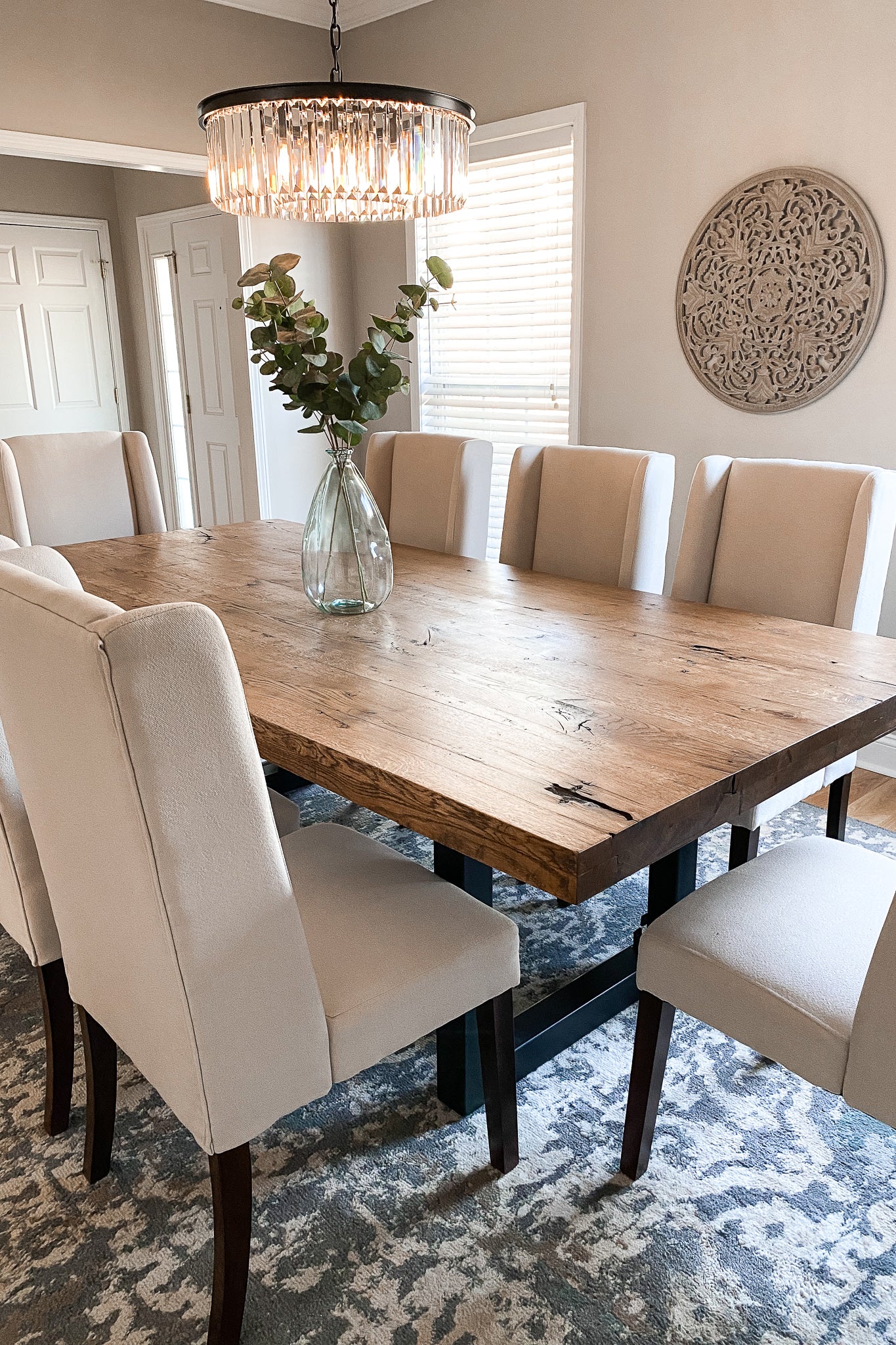Lyra - Wooden Top Dining Table