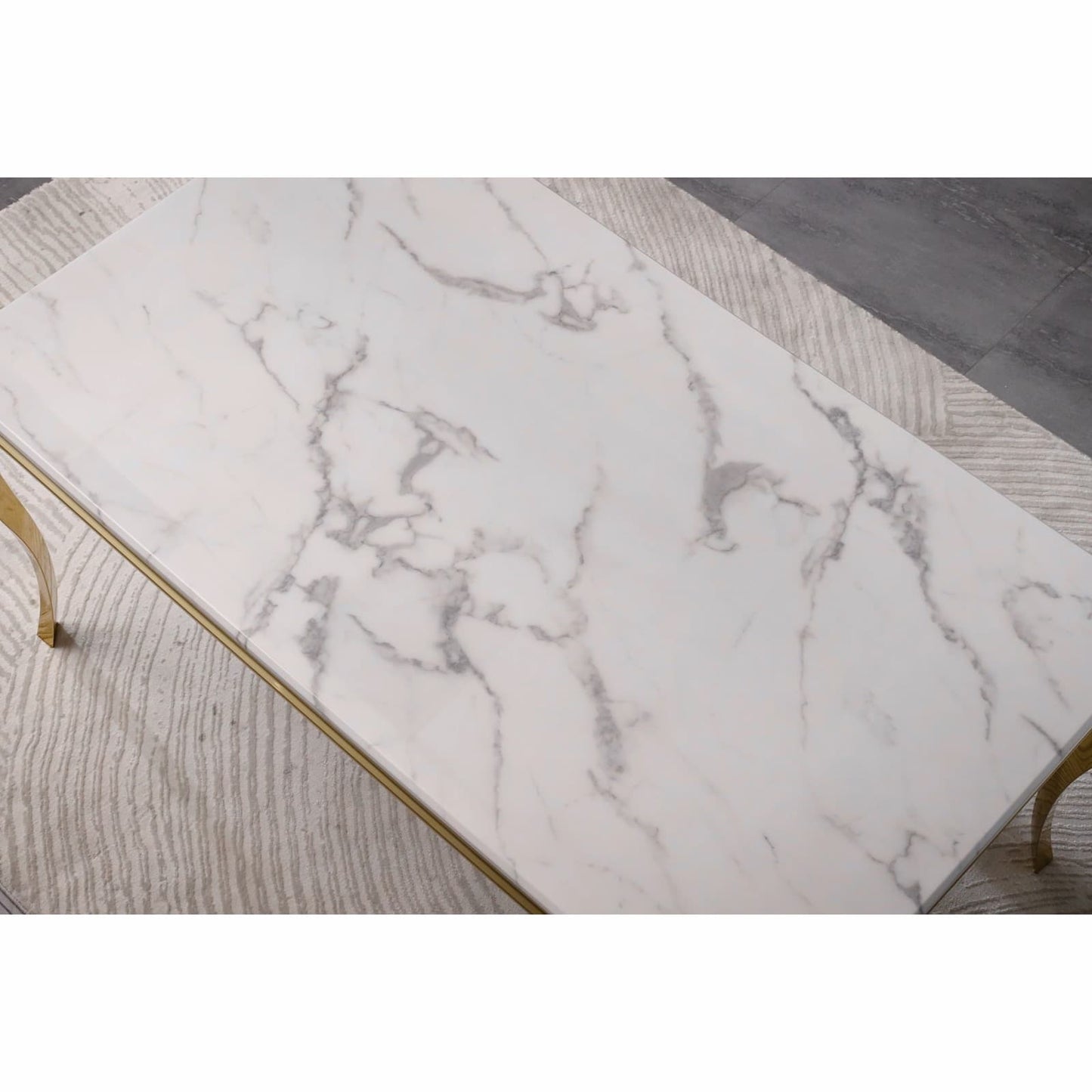 Oscar - Dining Table Marble Top