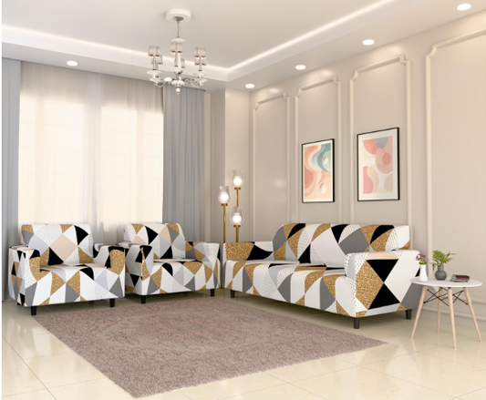Premium Elastic Printed Sofa Cover