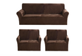 Premium Elastic Velvet Sofa Cover ( 3 + 1 + 1 )