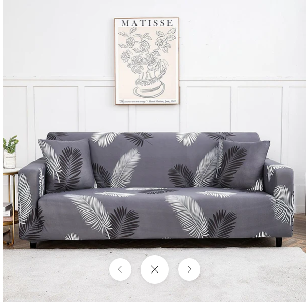 Premium Elastic Printed Sofa Cover