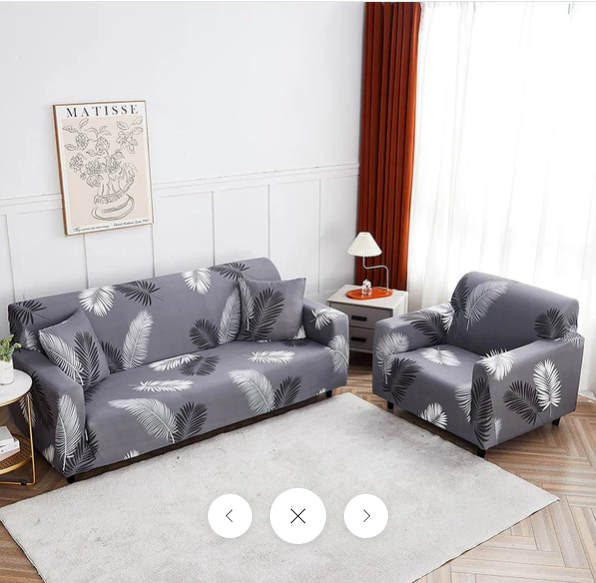 Premium Elastic Printed Sofa Cover