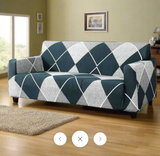 Premium Elastic Printed Sofa Cover