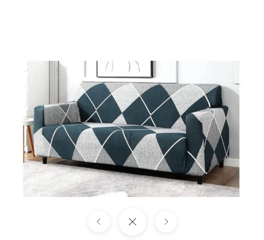 Premium Elastic Printed Sofa Cover