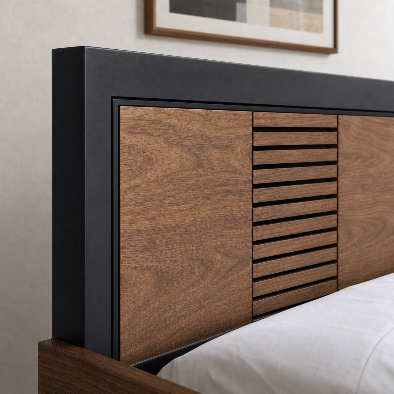 Adair - Bed, source-confirmed construction detail