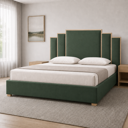 Alix - Bed Green lifestyle view