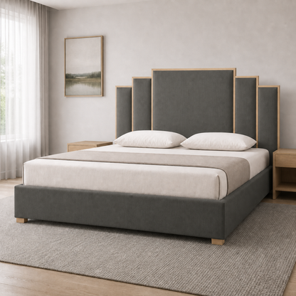 Alix - Bed Grey lifestyle view