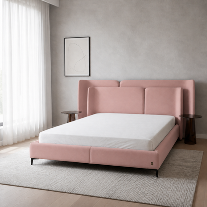 Auron - Bed Pink lifestyle view