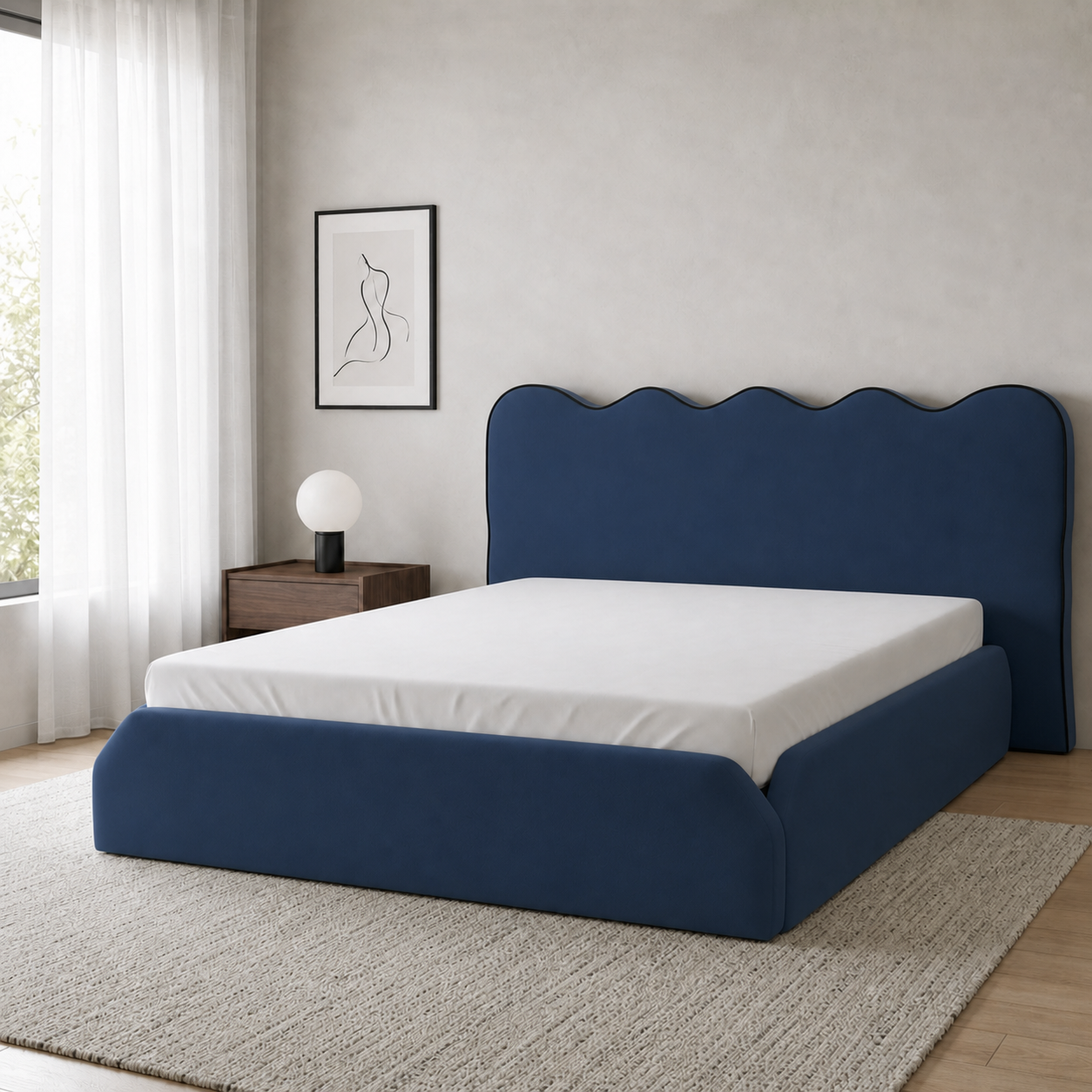 Andle - Bed Blue lifestyle view