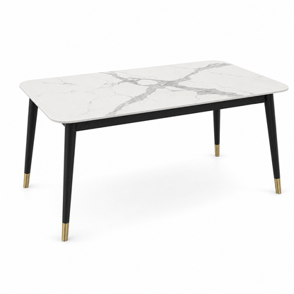 Otto - Dining Table Marble Top - 4/6 Seater, table-only or source-conservative construction studio view