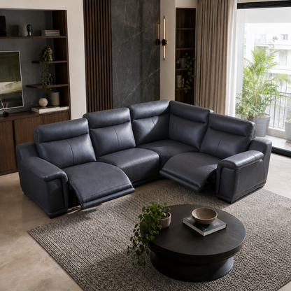 Aurora Recliner complete configuration from an alternate angle