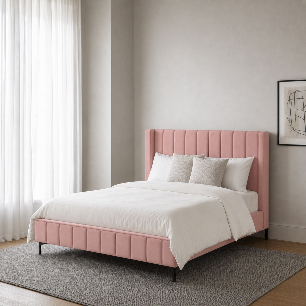 Bea - Bed Pink lifestyle view
